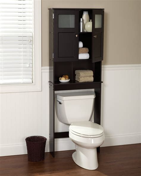 over the toilet storage units